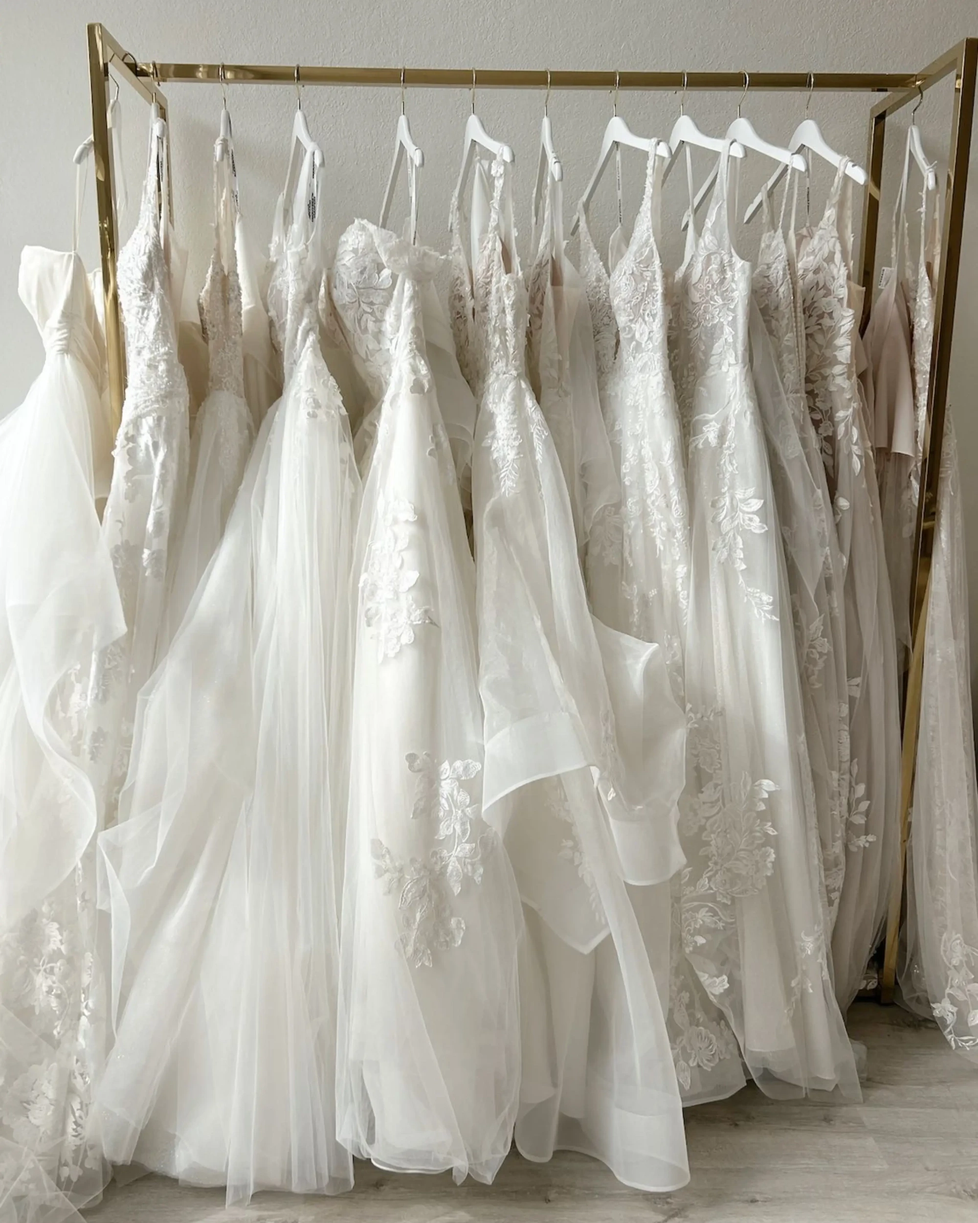 Model wearing a Daywear gown